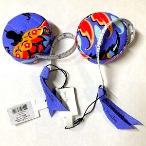 Vera Bradley Measuring Tape Mural Garden Pattern